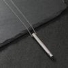 Colar Apito de Respiração Mindfulness Estilo Europeu e Americano Colar Pingente Floral de Quatro Fios Personalizado Tendência Joia para Alívio do Estresse
