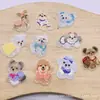 Peluche Lindo de Cachorro de Dibujos Animados Parche Acrílico Accesorios para Pasadores DIY Joyería Hecha a Mano Insignia Imán para Refrigerador Venta al por Mayor