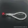 Chaveiro de Corda de Couro com Sino, Direto do Fabricante, Design de Nicho, Versátil, Estilo Ins, Adequado para Uso Pessoal ou como Presente