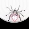 Industria Pesada Bola de Diamante Araña Colorida Arcilla Suave Cuentas Populares de Agujero Recto Accesorios para Cadena de Teléfono Móvil DIY Cadena de Llaves Cadena de Bolso