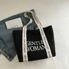 Nova Bolsa Tote de Nylon Grande Capacidade para Mulheres Outono 2026 com Alça de Ombro com Letras, Bolsa de Ombro Versátil para o Dia a Dia