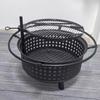 Una estufa para hacer té alrededor del fuego, una parrilla de barbacoa, una mesa integrada, una parrilla para patio exterior, una mesa calefactora, un soporte para barbacoa, una parrilla exterior
