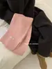 Bufanda versátil de color azul bruma, mezcla de lana, para mujer, otoño e invierno, elegante y favorecedora, calentador de cuello tejido para hombre, venta al por mayor desde el fabricante