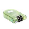 Cerradura Eléctrica Multifuncional, Compacta y Portátil para Motocicleta de Vehículo Eléctrico, Contraseña Cambiable para Casco, Candado de Contraseña con Cable