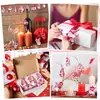 Decoración colgante de madera para el Día de San Valentín Muñeco de gnomo Papá Noel Muñeco de elfo colgante de madera Suministros para fiestas