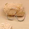 Gancho Francés para Oreja de Acero Inoxidable Gancho Curvo Accesorios para Pendientes DIY Venta Caliente Transfronteriza Comercio Exterior Pendientes para Mujer Estilo Dorado