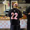 Comércio exterior atacado marca de tendência de rua europeia e americana Ilha de Alcatraz camiseta esportiva de manga curta roupas de futebol polo respirável roupa de casal