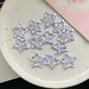 Estilo colegial a cuadros estrella de cinco puntas estrella que gotea aceite color caramelo rombo pinza para el pelo pinza BB juvenil accesorios para el pelo de estudiante pinza lateral