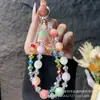 Cadena Original de Teléfono Móvil de Lujo Ligero, Nuevo Estilo Veraniego, Colgante de Abeja, Flor, Loto, Mariposa con Cuentas de Cristal, Cadena Colgante, Cordón para Mujer