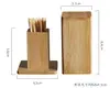 Caja de Palillos de Fibra de Bambú Portátil Soporte de Palillos para el Hogar Contenedor de Palillos para Restaurante Comedor Caja de Almacenamiento de Palillos logo