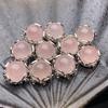 Cristal Natural Plata 925 Incrustada Color Fantasma Caja Duobao Accesorios Collar de Cuentas Pulsera Accesorios DIY Caja Mágica