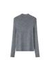 Suave y Ligero, Sensación como de Nube, Base de Lana de Hilo Fino de Calibre 18 Shima Seiki de Cuello Alto Medio Ropa de Punto para Mujer
