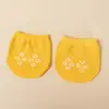 [Exclusivo] Calcetines de verano para mujer, antideslizantes, media suela, color liso, con puntos antideslizantes en la parte delantera, calcetines invisibles para pantuflas