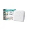 Jabón de Carbón de Bambú para Comercio Exterior Transfronterizo, Jabón Artesanal para Limpieza y Baño, Fabricante de Jabón de Lavanda y Coco en Stock