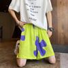 Pantalones cortos casuales verdes de estilo americano para hombre, diseño de verano, marca de moda, pantalones cortos japoneses de secado rápido.
