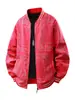 Jaqueta Masculina Casual Nova com Gola Alta Simples Versátil Tendência Jovem e de Meia-Idade Jaqueta de Primavera e Outono Jaqueta Masculina