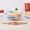 Pan de Crepa de Plátano Estilo Francés Gan Xiaoxian Panecillos Sándwich Sabor Chocolate Avellana Snacks de Repostería Casual
