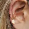 Amazon conjunto de clips para oreja transfronterizo set de 5 piezas personalidad creativa doble C cartílago en forma de U doble capa sin perforación clip para oreja