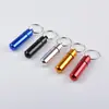 Aluminio Aleación Exterior Impermeable Portátil Mini Lata de Medicina Almacenamiento Viaje Equipaje de Mano Almacenamiento Botella Sellada Cartucho Pequeño de Medicina 8g