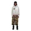 Sudadera con cremallera estampada personalizada al por mayor europea y americana, de manga larga, con capucha tipo jersey, chaqueta retro, urbana, moderna, Y2K