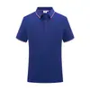 Camisa polo de manga corta de seda helada con cuentas y solapa, camiseta a rayas con cuello, overol transpirable que absorbe el sudor
