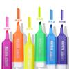 Plumón Marcador Fluorescente Estudiantes Dibujan Pluma para Notas Clave Pluma para Cuentas a Mano Pluma para Dibujo Graffiti Marcador Fluorescente Color Macarrón
