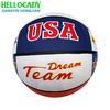 Fábrica venta al por mayor naranja naranja azul rojo blanco goma baloncesto juguete inflable baloncesto exportación