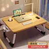 Mesa Pequena de Cama com Altura Ajustável, Mesa de Estudo Dobrável, Mesa Simples Preguiçosa para Dormitório de Estudante, Mesa para Janela Saliente de Casa