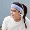 Nova Faixa de Cabeça Esportiva para Corrida ao Ar Livre Transfronteiriça Absorvente de Suor Guiador de Suor Fitness Antiperspirante Masculina e Feminina em estoque