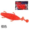 Atacado isca macia flutuante isca Luya isca artificial 10,5cm/15g multicolorida minhoca macia isca artificial alta elasticidade isca biónica UV