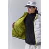 Shibuya Element Chaqueta de plumón de invierno con cuello alto Color de contraste Plumón de pato blanco Chaleco de cuello alto Chaleco térmico Y5270