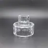 Suministro Listo Estilo Europeo Patrón Vertical Simple Portavelas de Vidrio Portavelas Romántico para Mesa de Comedor Base Decoración Creativa para el Hogar