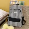 Nueva Mochila Escolar para Niñas, Estilo Ins, Gran Capacidad, Estudiante de Secundaria, Mochila Casual de Viaje, Bloques de Color Caramelo, Estilo Dulce, Bolso de Doble Hombro