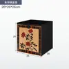 Gabinete de Celosía de Madera Maciza, Estantería Kalek Estilo Antiguo, Estante de Almacenamiento de Pie, Estantería y Gabinete de Almacenamiento de Ocho Compartimentos Integrados para Jardín de Infancia