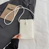 Nova Mini Bolsa Chinesa Feminina 2024 Nova de Alta Qualidade Versátil Porta-moedas Casual Ombro Transversal Bolsa para Celular