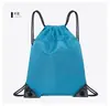 Bolsa de Armazenamento Novo Estilo Mochila Simples com Cordão Cor Sólida Leve para Treino Esportes Basquete