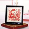 Série Zodiaco Chinês de Doze Animais Weixian Recorte de Papel Molduras de Espelho Decorativas, Presentes para Relações Exteriores, Atacado de Fabricante, Feito à Mão