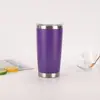 Amazon Taza Térmica de Acero Inoxidable de 20 oz Doble Capa al Vacío con Spray de Plástico Taza para Coche Taza para Hogar Taza para Cerveza Fría
