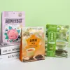 Bolsas de Papel de Aluminio para Té, Bolsas Autosoportantes con Cierre Hermético Recubiertas de Aluminio para Alimentos, Bolsas de Empaque Selladas con Logo Personalizado para Té Negro y Té de Flores