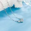Collar de Estrellita Brillante de Alta Gama para Mujer, Diseño de Nicho de Lujo Ligero, Cadena para Clavícula, Joyería Elegante, Regalo de Cumpleaños para Novia