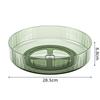Caja de Almacenamiento Redonda Multifuncional para Cosméticos, Caja para Especias para Encimera de Cocina, Tarro para Especias, Estante Giratorio para Almacenamiento de Frutas y Verduras