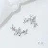 Colgante de Mariposa con Circonita Micro-Pavimentada Color Dorado de 14 Quilates Relleno de Color que Conserva el Color Doble Colgante Hecho a Mano DIY Conector de Colgante para Pulsera