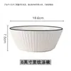Louça de Mesa Cerâmica Pratos Cor Simples Sob Esmalte Estilo Escandinavo Tigelas e Pratos de Celebridade da Internet Conjunto de Pratos Domésticos Tigelas para Comer de Micro-ondas