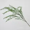 Jardim Monet estilo floresta grama de aspargo artificial, materiais florais grama barba de dragão, arranjos florais de casamento, decoração floral e arranjo atacado