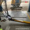 Cortadora de maleza para excavadora, Podadora de setos, Segadora hidráulica de protección de pendientes con maleza, Excavadora Zhongyuan con podadora de setos
