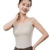TikTok Explosivo 6631 Camisola de Mujer Verano Sin Marcas Una Pieza Copa Fija Adelgazante Todo Fila Ropa Exterior Base Espalda Bonita