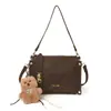 Bolso Cruzado de Hombro Único de Estilo Coreano de Nicho, Nuevo de Primavera 2026, de Alta Gama y Elegante, Bolso Cuadrado Pequeño de Moda Tendencia, Bolso Fresco y Moderno