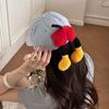 2025 Versión Coreana Gorra de Béisbol para Mujer con Palma de Mickey Hace que la Cara se Vea Más Pequeña Adecuada para Cara Cuadrada y Redonda Gorra con Orejas de Mickey de Dibujos Animados