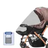 Mosquitera para Cochecito de Bebé Cubierta Universal de Cobertura Total Anti-Mosquitos para Niños y Bebés Cochecito Paraguas con Malla Encriptada Ampliada