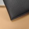 Cartera de moda para hombre, ultrafina, para cambio, tarjetero, horizontal, venta directa de fábrica.